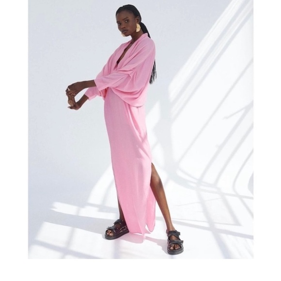 SWF Sunset Dress Resurrection Lavender Pink Pastel Resort Chic 🌸🌸 XS NWT - Picture 7 of 9